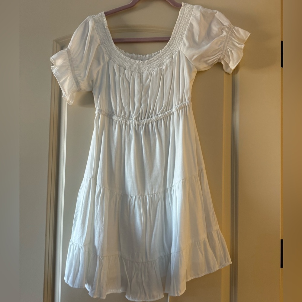 white sundress